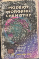 MODERN INPRGANIC CHEMISTRY
