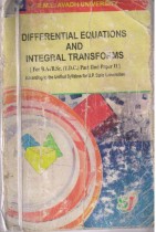 DIFFERENTIAL EQATIONS AND INTERGRAL TRANSFORMS