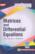 MATRICES AND DIFFERENTIAL EQUATIONS